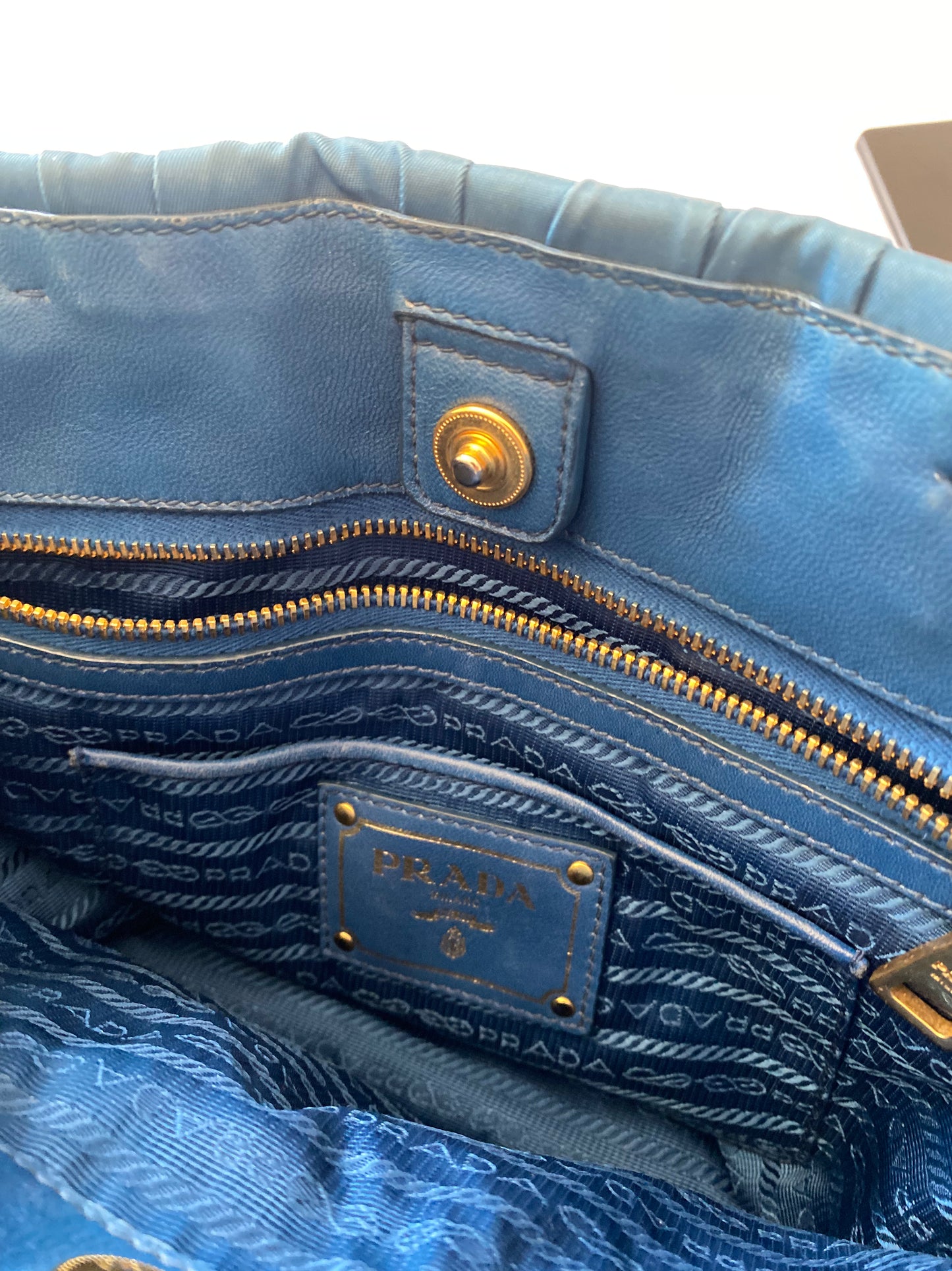 Prada 2-way Nylon Blue